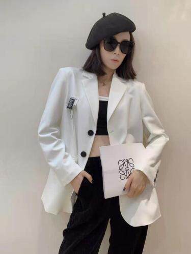 秋款上新 刺绣西服 补货。，其它，雪莉雷拉