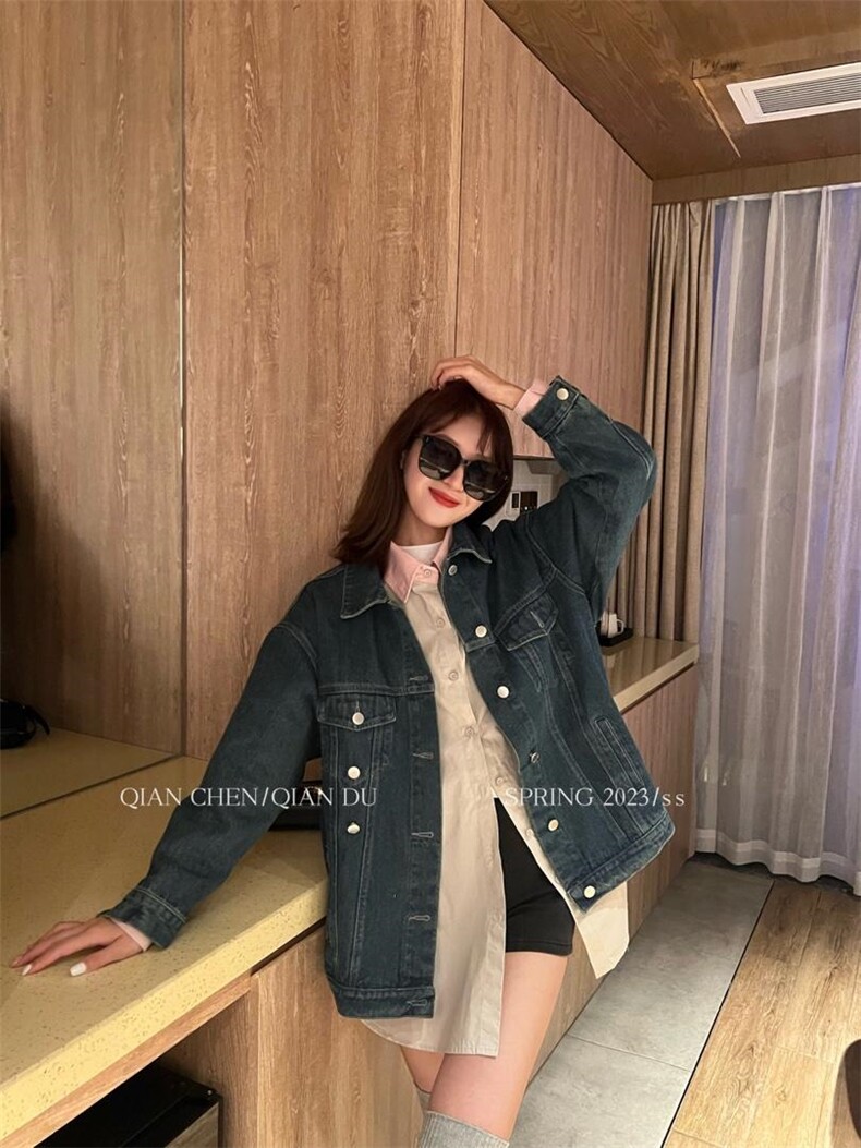 现货春季新款：牛仔外套，其它，QIANCHEN 谦晨(1F)