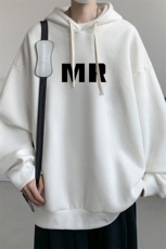 连帽卫衣男大码运动服帽衫外套WY2253-P35加绒款-P40，男装卫衣，电商A040