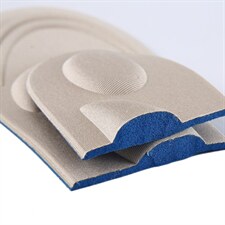 新款4D记忆棉鞋垫透气按摩减震运动足弓支撑垫男训鞋垫，周边，星座510A-1