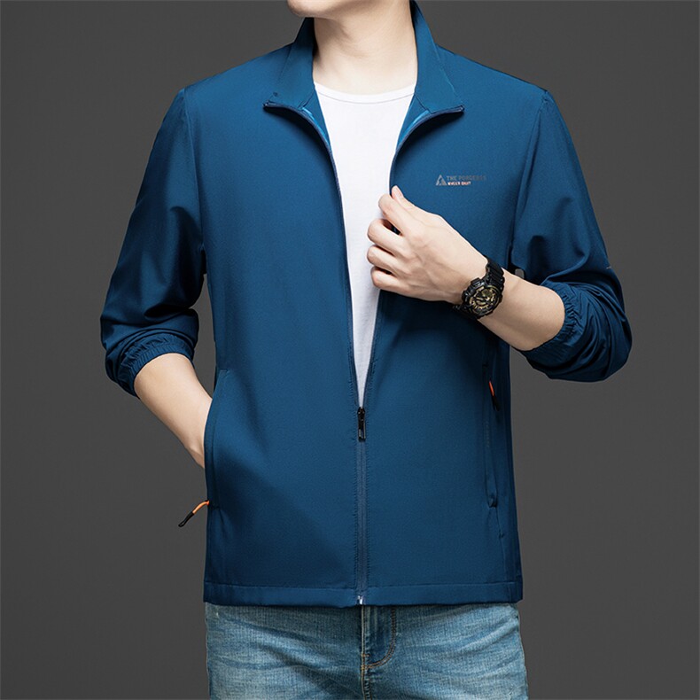 B-N7338夏季男士透气皮肤衣速干外穿防晒服薄款户外免烫外套图片