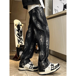 A178  秋冬季新款美式休闲牛仔裤男直筒宽松C60  P50限价68图片