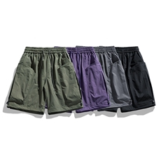 夏季工装短裤男ins潮牌日系休闲百搭潮流痞帅五分裤子DK02512-P45，男装休闲裤，星座308B-2