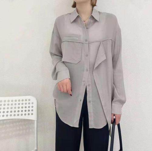 【现货】春夏设计款衬衫/防晒，女装衬衫，一·贝宣