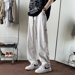 现货 批价35 YK86002 机能速干裤子美式高街冰丝工装裤夏季薄款图片