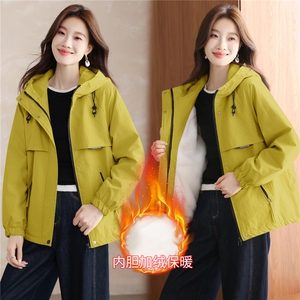 现货！现货！2025冬季女装新款加绒加厚棉衣棉服图片