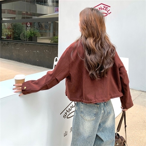 又酷又飒复古外套女2025秋季新款设计感洋气减龄复古时髦夹克上衣图片