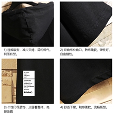 LD54045-P45连帽短袖t恤男大码胖子带帽五分袖中袖砖墙挂拍，男装T恤，电商A040A