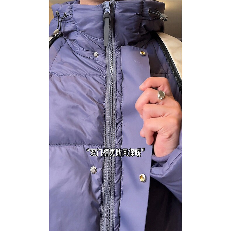 抖音--楠哥私服--云感可叠背包廓形连帽百搭款羽绒服yrf588-TP305,男装羽绒服,电商A089-1