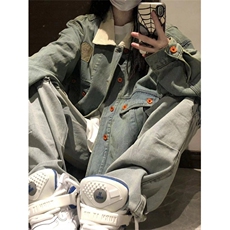 牛仔外套，XZ1005-1-TTH0021-P88，男装工装外套，星座1005-1