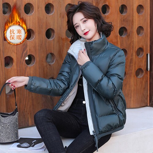 短款羽绒服2021年新款女高端小个子白鸭绒气质潮外套图片