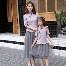 气质网纱裙套装2021年夏季时尚潮流舒适，女装套装/套裙，安之芮娜