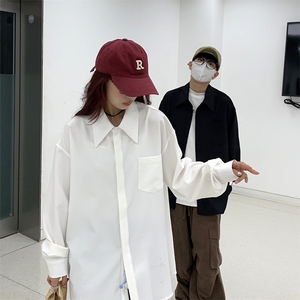 特P42 无差价新款秋季时尚百搭潮流长袖衬衫-HS2287 港风图片