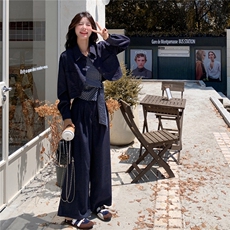 新款！大量！格子吊带牛仔三件套2C133-8969-P170-K238，女装套装/套裙，2C133
