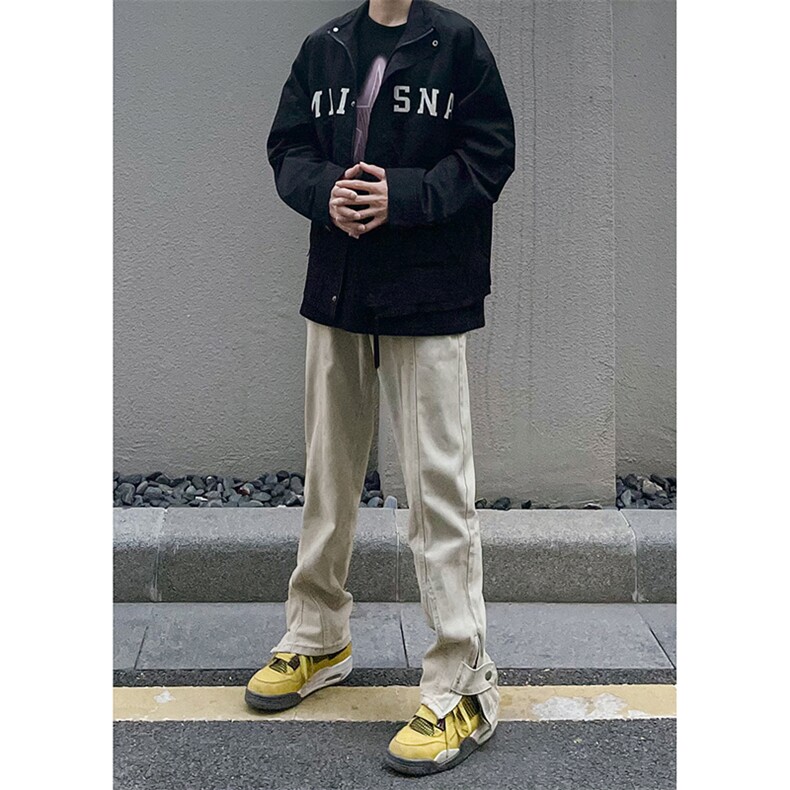 B221美式ins高街小众加绒牛仔裤LK22042-P60控78加绒P75控98,男装牛仔裤,电商B221