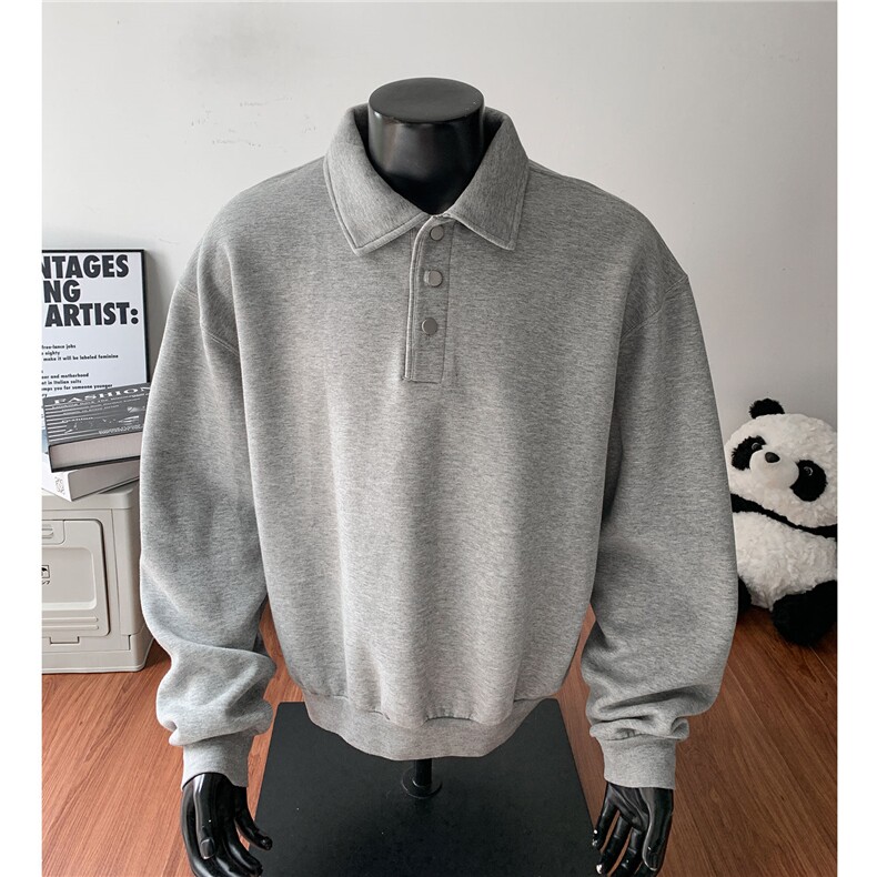主推POLO衫卫衣秋季翻领卫衣cleanfit长袖T恤衫男装外套D464特P38,男装Polo衫,电商A335-1（原A458）