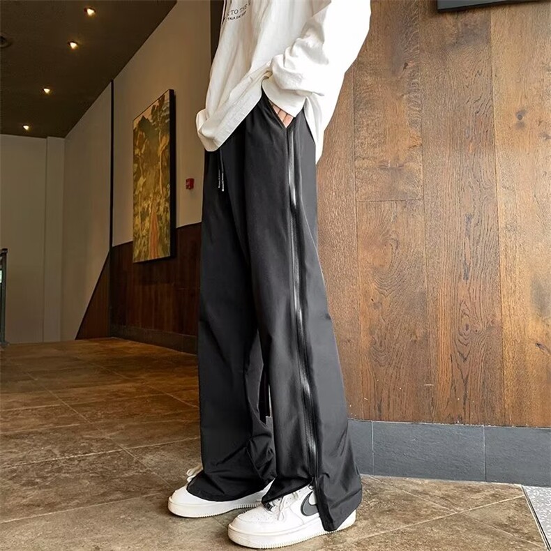 美式机能登山冲锋裤男直筒休闲防水防风运动长裤拉链裤子KA51,男装休闲裤,星座1116A-1（原606A）