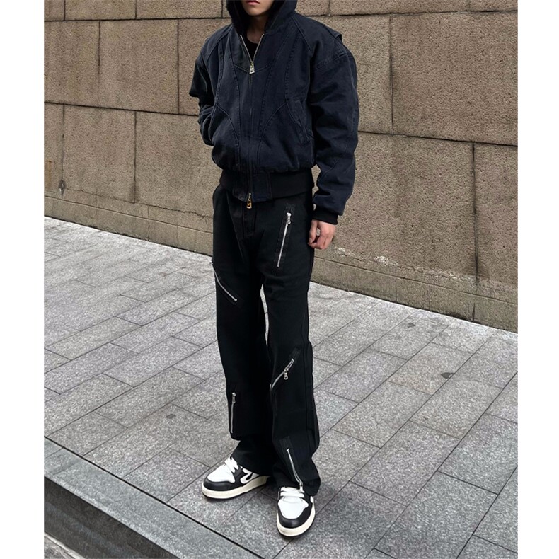 现货抖音放心上！不拿货cleanfit牛仔裤子KZ9037-P5,男装牛仔裤,星座1007（原301D）