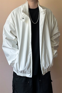 秋季新款现货短款夹克外套男宽松休闲立领上衣A351-AJ2598-P125图片