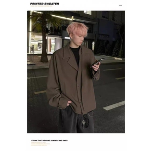 1506/QX20-20/P73韩系假两件小西服外套图片