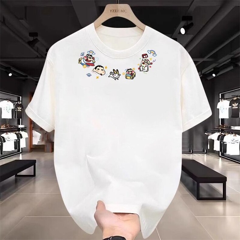 超火潮牌短袖T恤2025夏季新款宽松百搭学生港风印花上,男装T恤,星座218-1（原230）