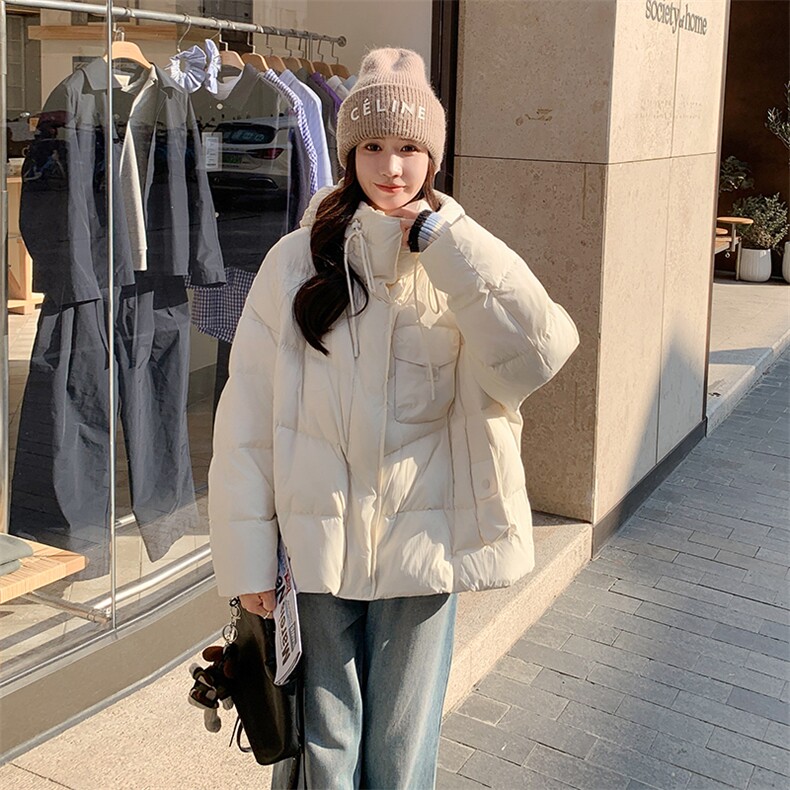 现货！新品冬加厚羽绒服宽松白鸭绒外套2C212-G09-P295-K388,女装羽绒服,2C212