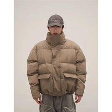 JY539-P92冬季棉服棉衣男生加厚保暖面包服潮牌帅气外套潮，男装棉衣，星座1501-3