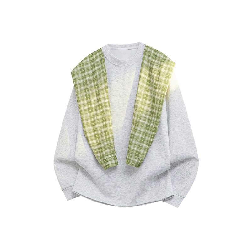 WY1546-P40特控78短袖货号：T1022-P33特控60假两件披肩T恤，男装T恤，电商D232