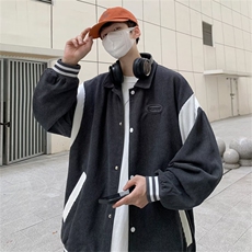 美式vibe灯芯绒外套男秋季宽松韩版情侣潮牌ins衬衫外套W3651-P57，男装衬衫，星座512-2