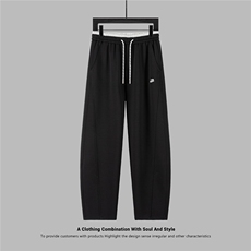 高克重松紧抽绳男宽松休闲裤百搭运动裤卫裤A329-K808-P68，男装休闲裤，电商A329