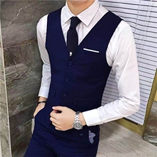 西装马甲纯色简约西装坎肩MJ02-P20，男装西服套装，星座1012