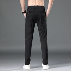 抖音高品质夏季商务休闲百搭四面弹冰丝锦纶面料休闲裤K8856-P45，男装休闲裤，星座815-2