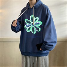 纯棉连帽卫衣男大码运动帽衫宽松薄WY2170-P35加绒款-P40，男装卫衣，电商A040