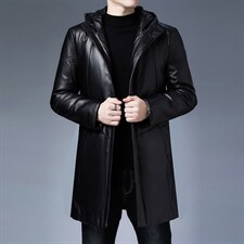 BDCY275钱塘2020-2商务休闲秋冬款新款加厚中年男士皮衣P630，男装皮衣，钱塘207-2