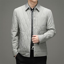 022冬季新款男士短款翻领休闲时尚保暖棉服HM2557-P170，男装棉衣，星座1105-3