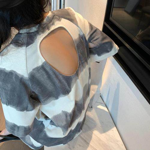 泼墨宽松长裙，女装，XTZ style