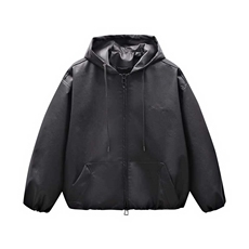 网红开春皮夹克连帽高级短款皮衣外套男女同款PY2513P85，男装夹克，电商A128