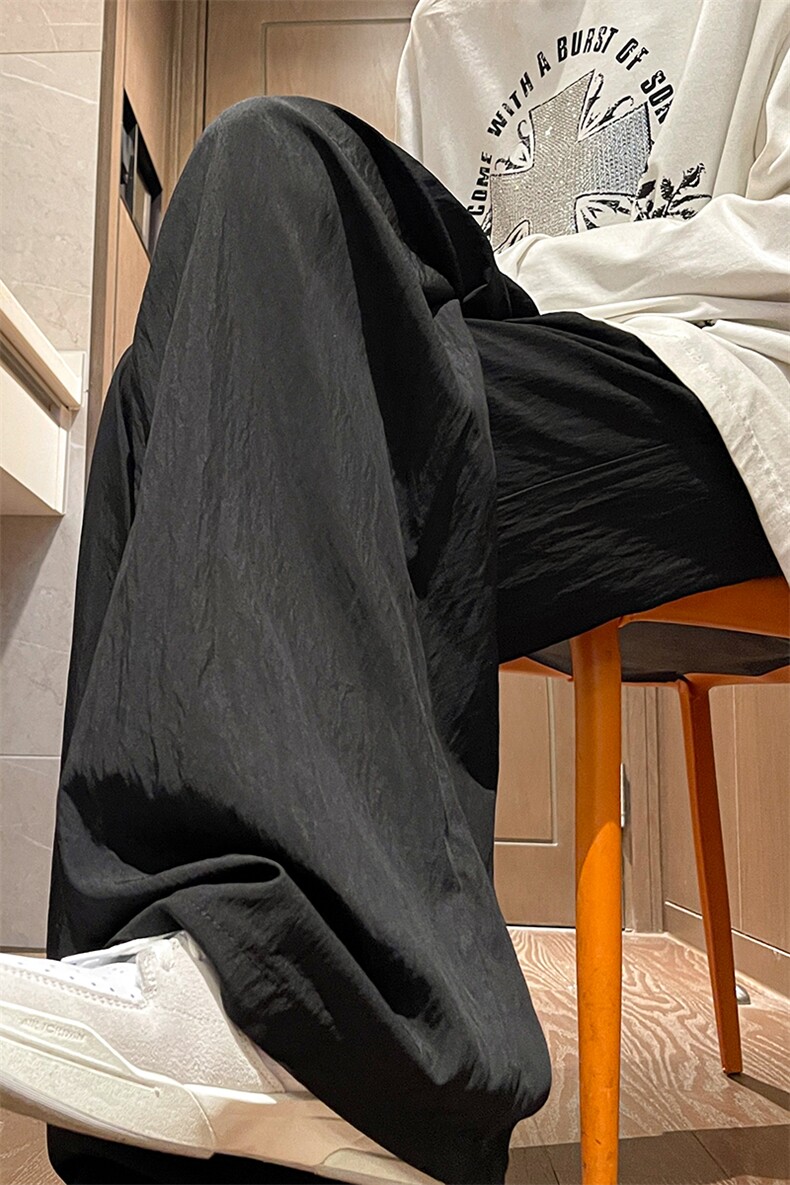 8XL-M特大码风棉麻裤男长裤子宽松直筒型休闲拖地裤k955P65,男装休闲裤,电商D206-1
