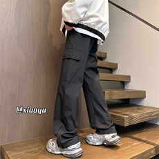 Z616春季新款防水工装冲锋裤拉链设计感口袋长裤TY2424P65控78，男装休闲裤，星座512A（原616）