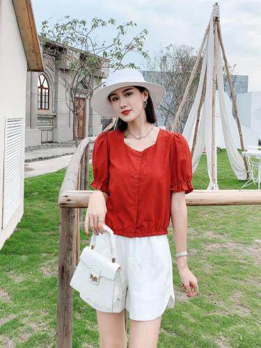 棉麻透气小衫，女装，天使飘临