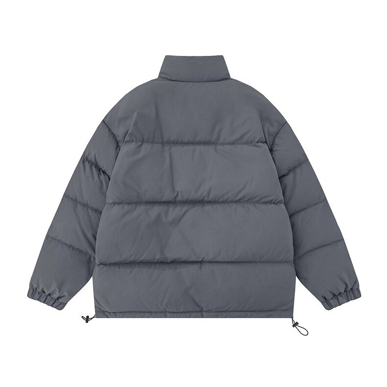 白底新款冬季时尚百搭宽松字母印花潮流棉服外套MY2084P85控118,男装棉衣,电商A247-1