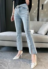 重工牛仔喇叭裤，其它，柚格