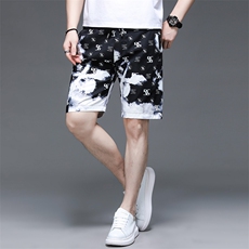 C233213钱塘2020-2夏季新款男士薄款花休闲裤时尚潮流短裤P49，男装休闲裤，钱塘207-2