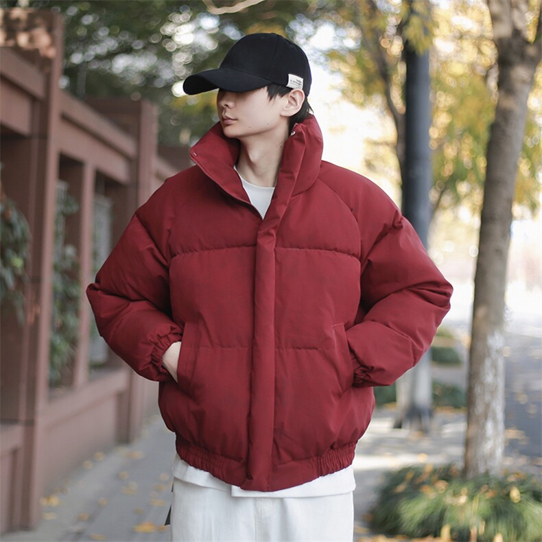 图脏脏服冬季短款棉衣外套立领宽松面包服MY60/P85/118,男装棉衣,星座1412-2