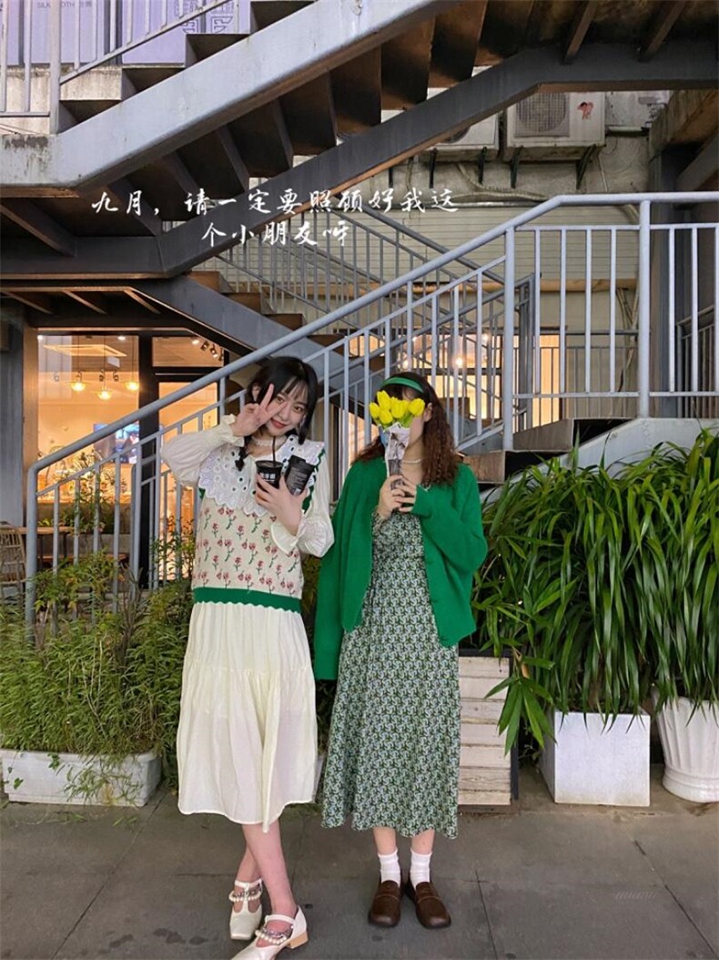 秋冬磨毛连衣裙，女装连衣裙，Mu Mu