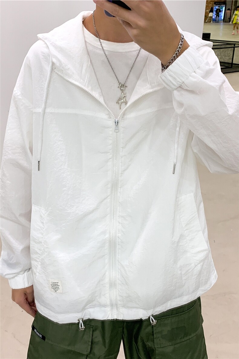 F1030/P45防晒衣薄款防晒服夏季韩版夹克衣服男士大码外套防晒衫,男装夹克,电商A141