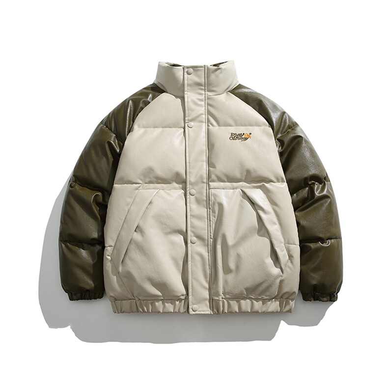 2026冬季新款男装日系潮牌拼色宽松休闲棉服加厚外套MY380-F148,男装棉衣,电商A101（原外27）
