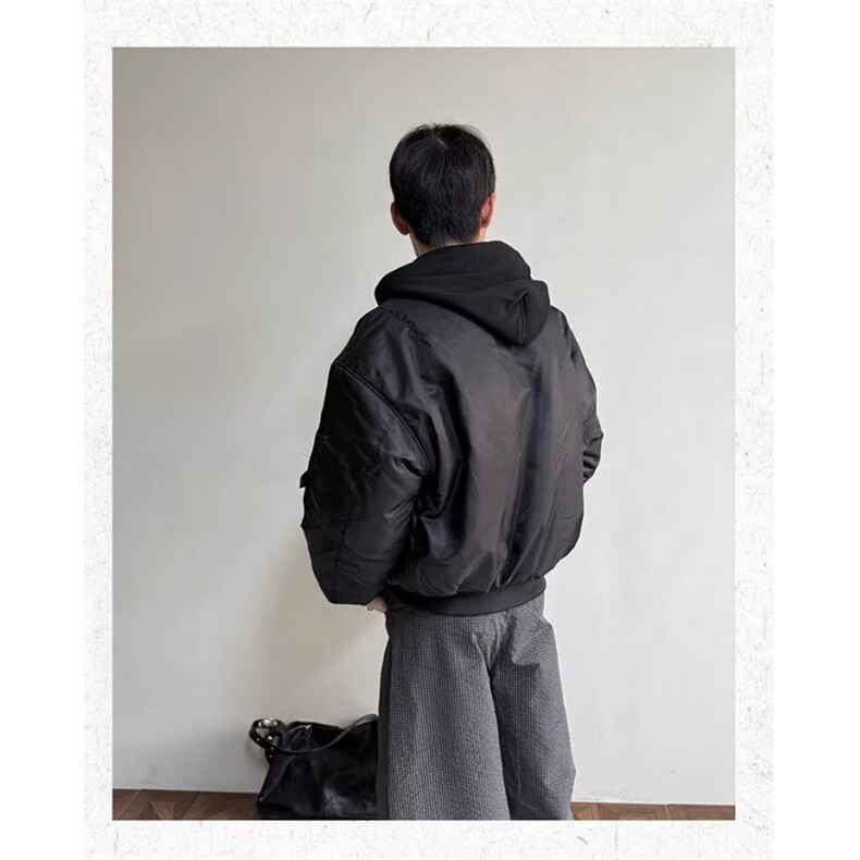 2025新款冬季棉服棉衣男生加厚保暖面包服运动休闲潮牌帅气外套,男装棉衣,四季星座505