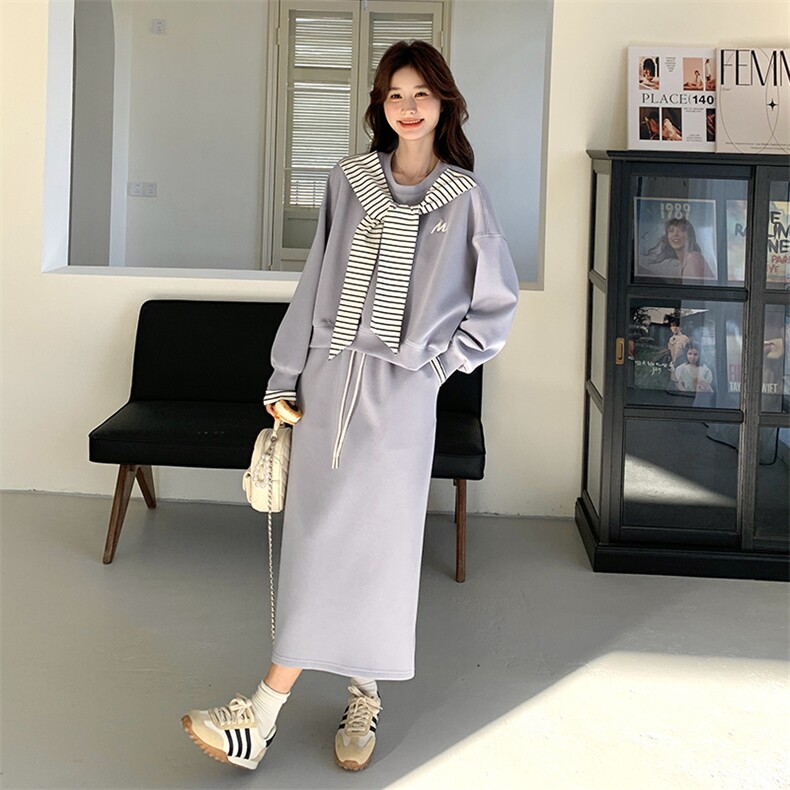现货-春季新款蓝色套装203-8852-P165-K248,女装套装/套裙,浙宝203