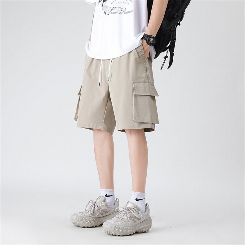 夏季新款美式工装休闲西裤男士潮流宽松运动五分短裤HZ9912特P33,男装西裤,星座610B-1